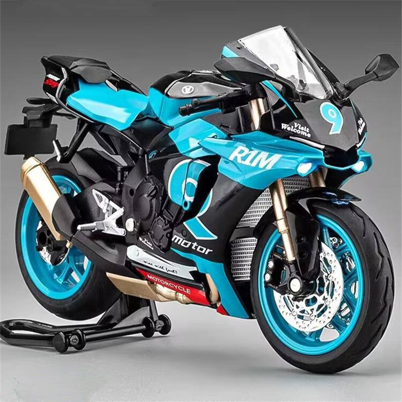 Model Kit Harley Davidson - 1:12 YZF-R1M Alloy Racing Motorcycle Model