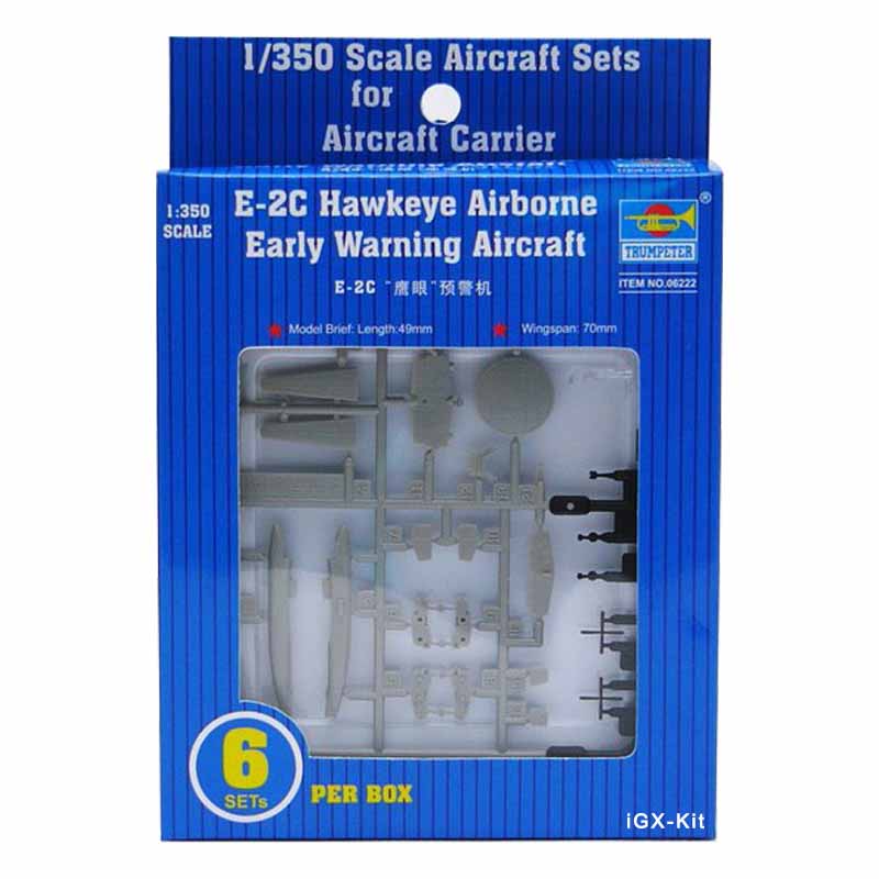Model Kit Cangdao - Trumpeter 06222 1:350 US E2C E-2C
