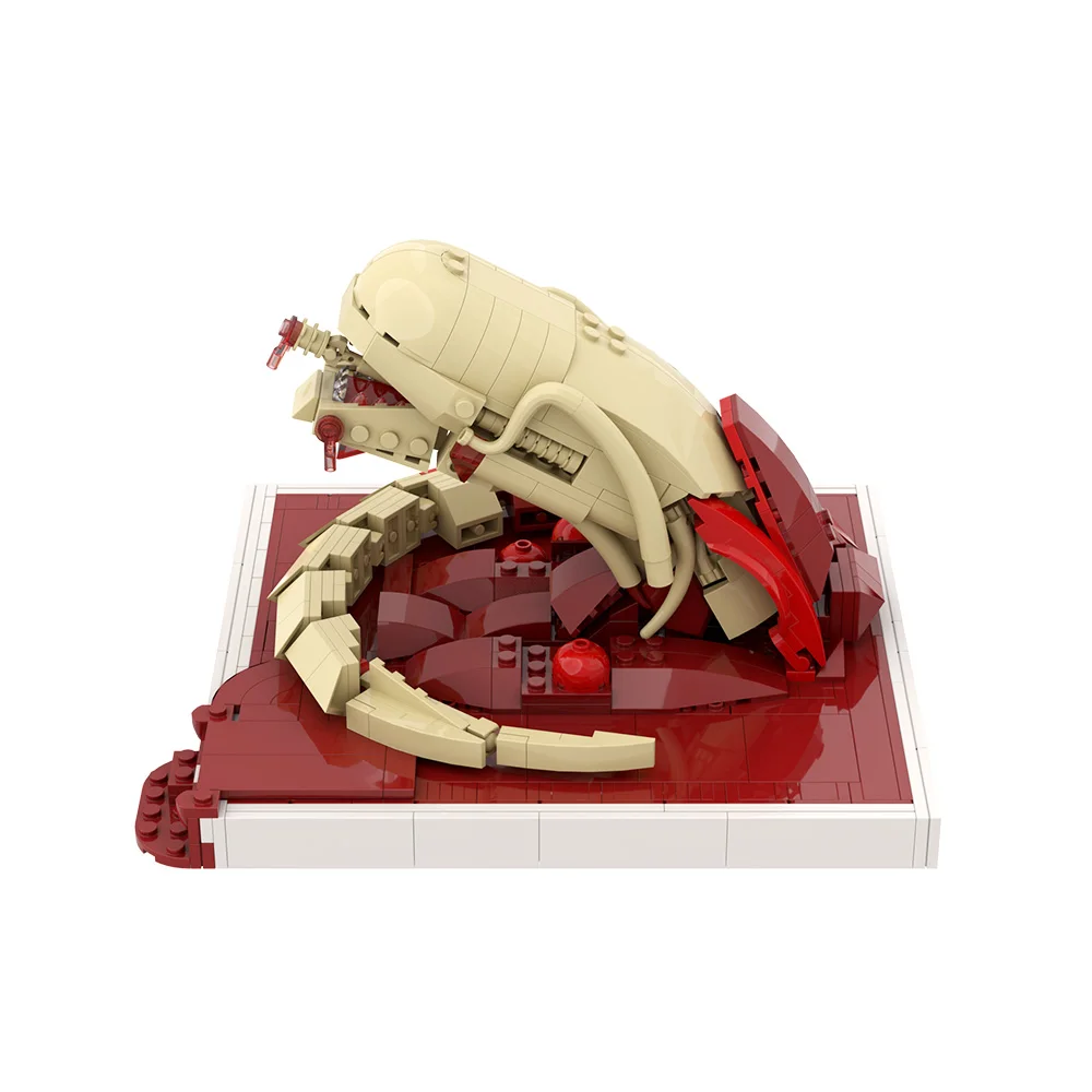 Model Kit Ultron - Gobricks MOC Xenomorph Chestburster Building Blocks
