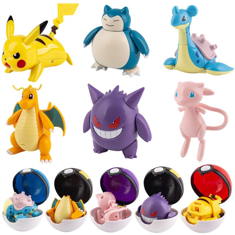 Model Kit Eevee - Pokemon Figure Pokeball transform Pikachu Charizard