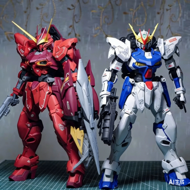 Model Kit Shooting Star Dragon - MG RGX-00 1/100 White & Red