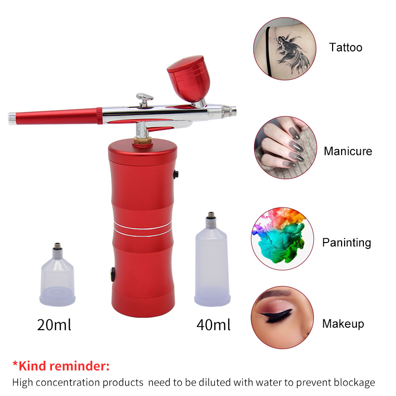 Mini Airbrush Nano Oxygen Pres - Airbrush Compressor Kit recensione e prezzo