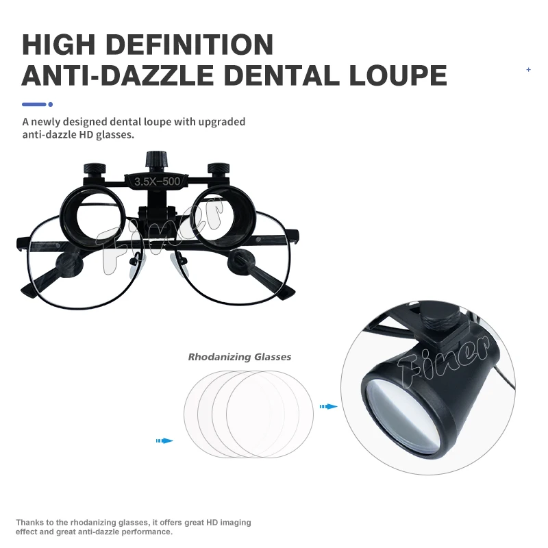 Finer Dental Magnifying Glass  - Magnifier With Light recensione e prezzo