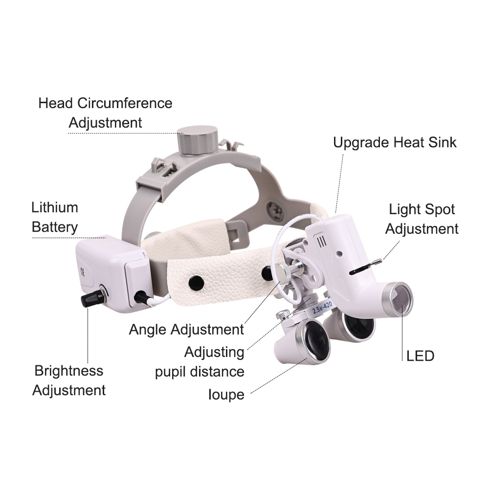 Dental Led Light Surgical Magn - Magnifier With Light recensione e prezzo