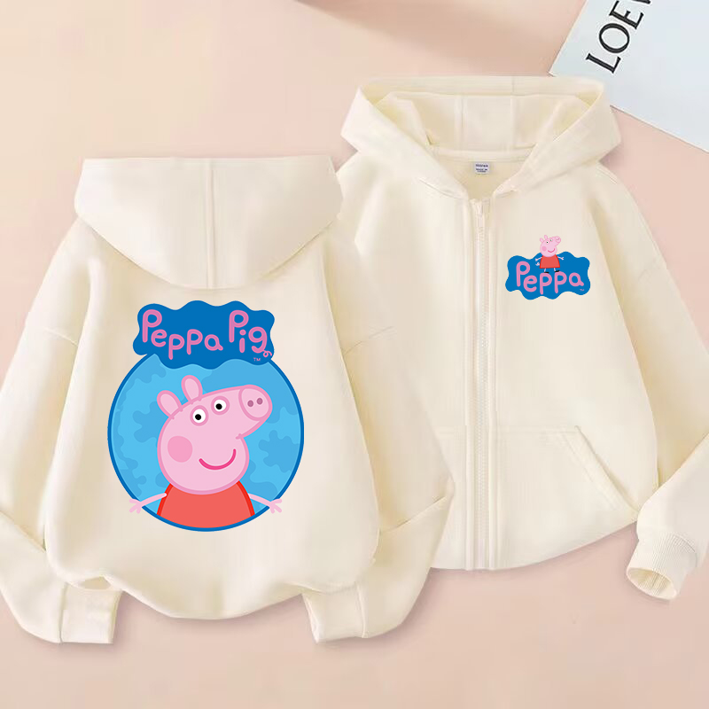 Peppa Pigs Kids Zipper Hoodies - Model Kit Varnish recensione e prezzo