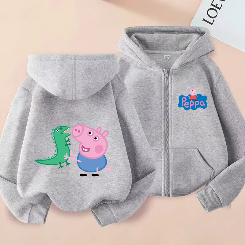 Peppa Pigs Kids Zipper Hoodies - Model Kit Varnish recensione e prezzo