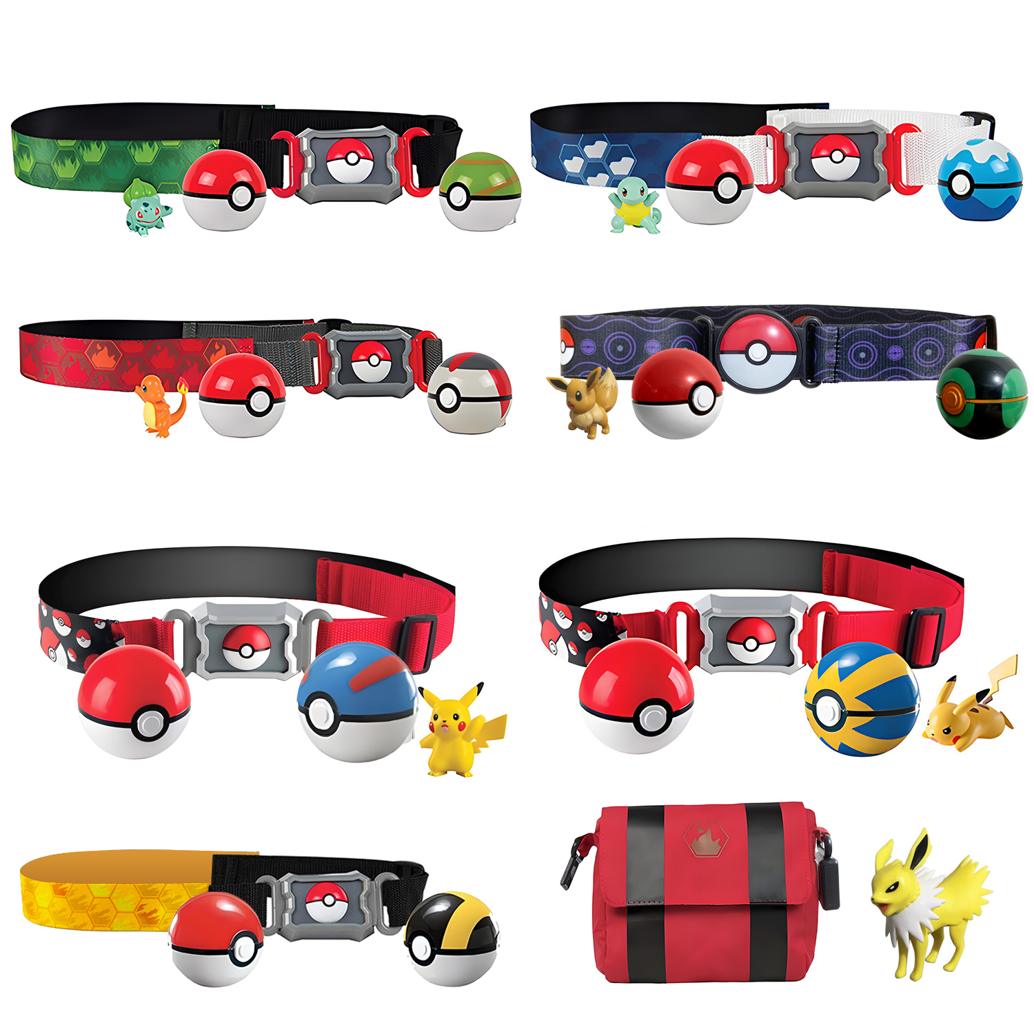 7 Styles Pokemon Belt With Bal - Model Kit Eevee recensione e prezzo