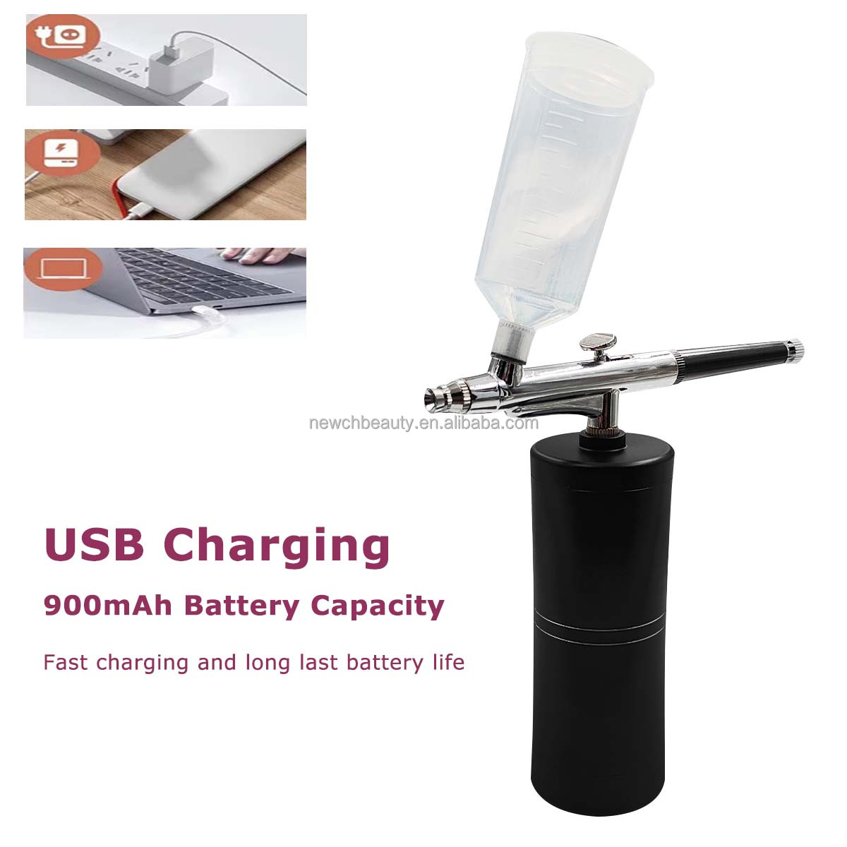 Cordless Airbrush Kit with Com - Airbrush Compressor Kit recensione e prezzo