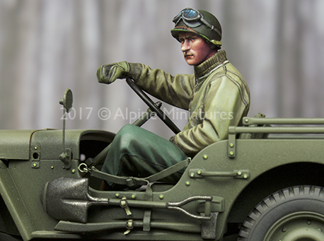 1:35 Resin kit  US Jeep Driver - Model Kit Cangdao recensione e prezzo