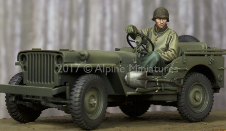 1:35 Resin kit  US Jeep Driver - Model Kit Cangdao recensione e prezzo