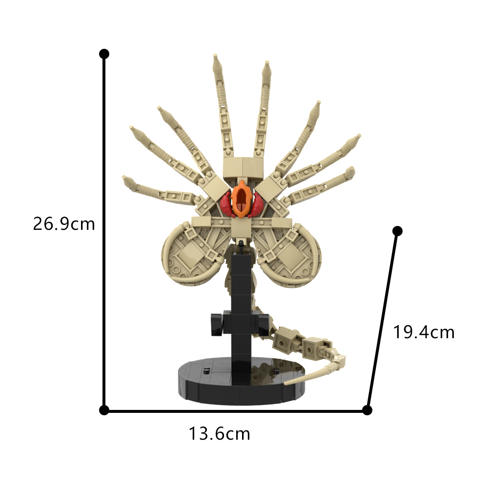 Gobricks MOC Alien Facehugger  - Model Kit Ultron recensione e prezzo