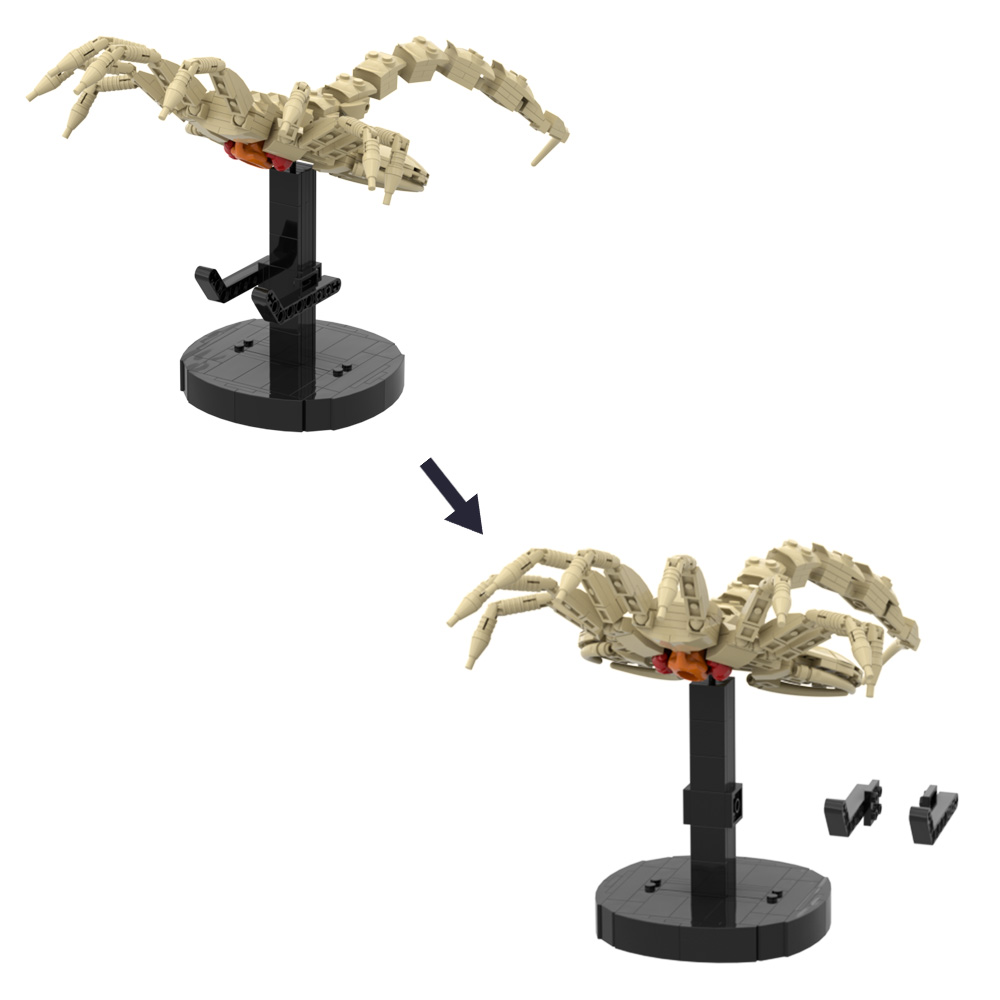 Gobricks MOC Alien Facehugger  - Model Kit Ultron recensione e prezzo
