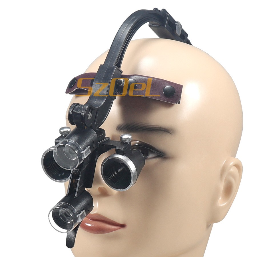 2.5X/3.5X Dental Binocular Mag - Magnifier With Light recensione e prezzo
