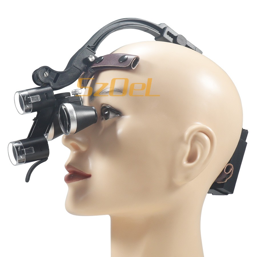 2.5X/3.5X Dental Binocular Mag - Magnifier With Light recensione e prezzo