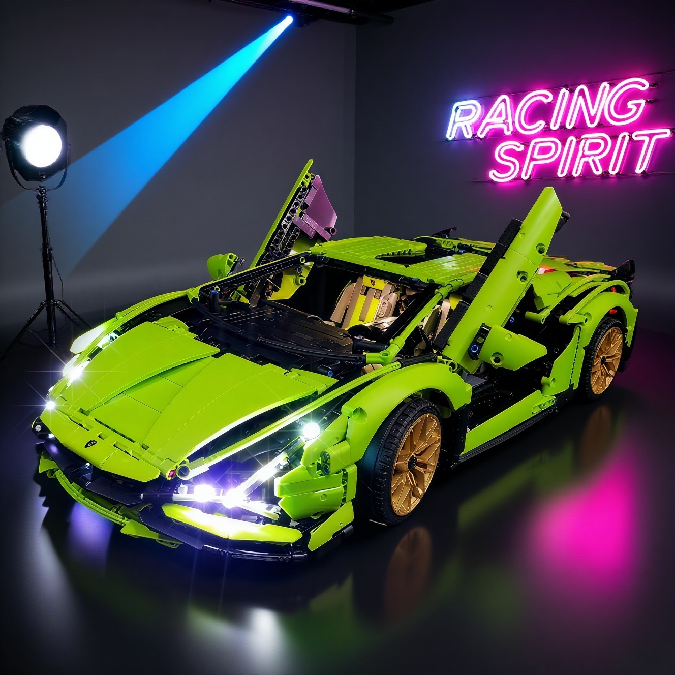 LED Light For 42115 Lamborghin - Model Kit Lamborghini recensione e prezzo