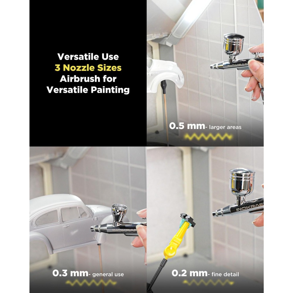 Airbrush Kit with Air Compress - Airbrush Compressor Kit recensione e prezzo