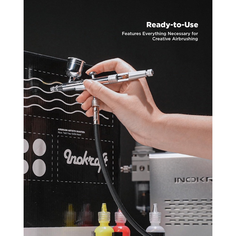 Airbrush Kit with Air Compress - Airbrush Compressor Kit recensione e prezzo