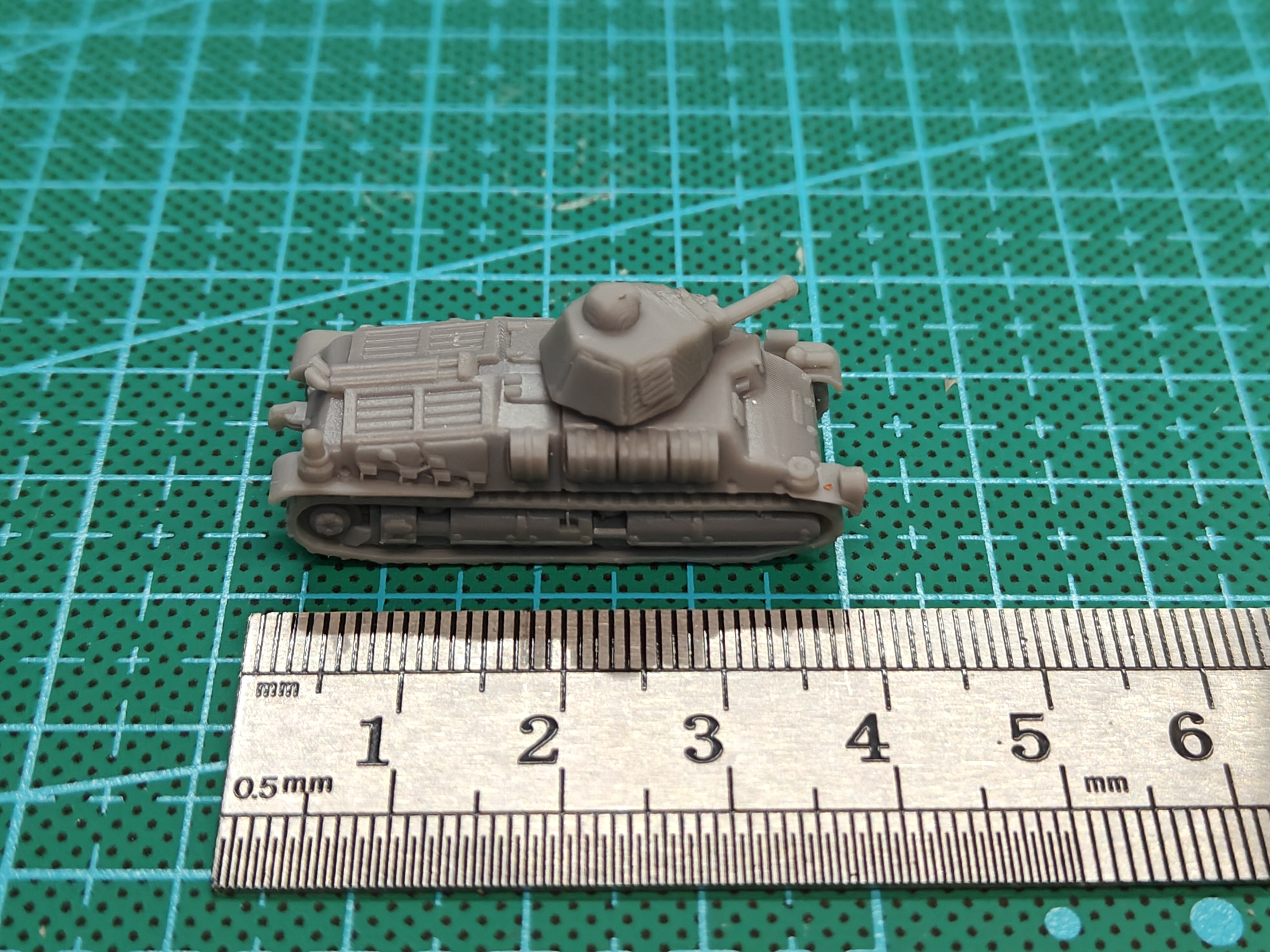 1/144 Scale Somua s35 Tank  MO - Model Kit Cangdao recensione e prezzo