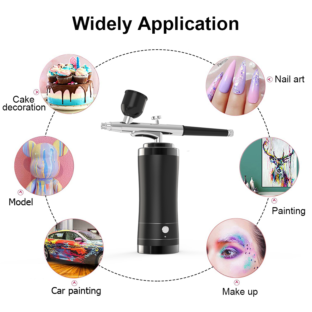 Airbrush Nail Painting Machine - Airbrush Compressor Kit recensione e prezzo