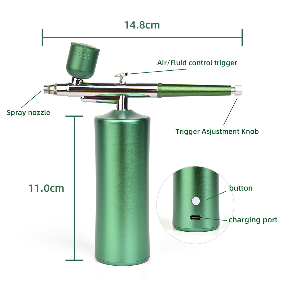 KADS Airbrush Nail With Compre - Airbrush Compressor Kit recensione e prezzo