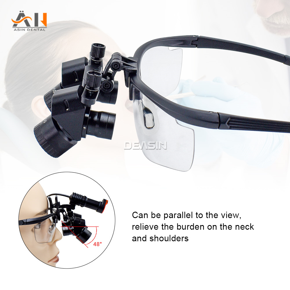 New Ergonomic Dental Loupes Ad - Magnifier With Light recensione e prezzo