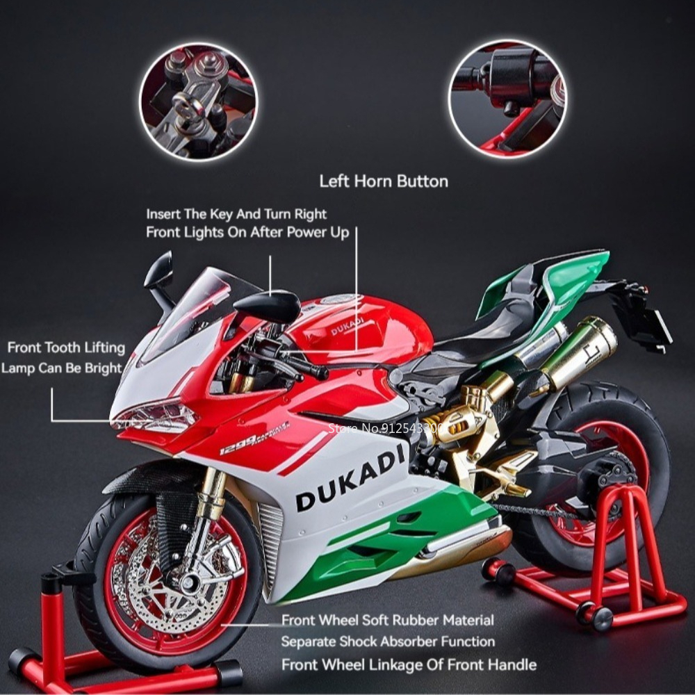 1:9 Scale 1299 Kawasaki ZX-10R - Model Kit Harley Davidson recensione e prezzo