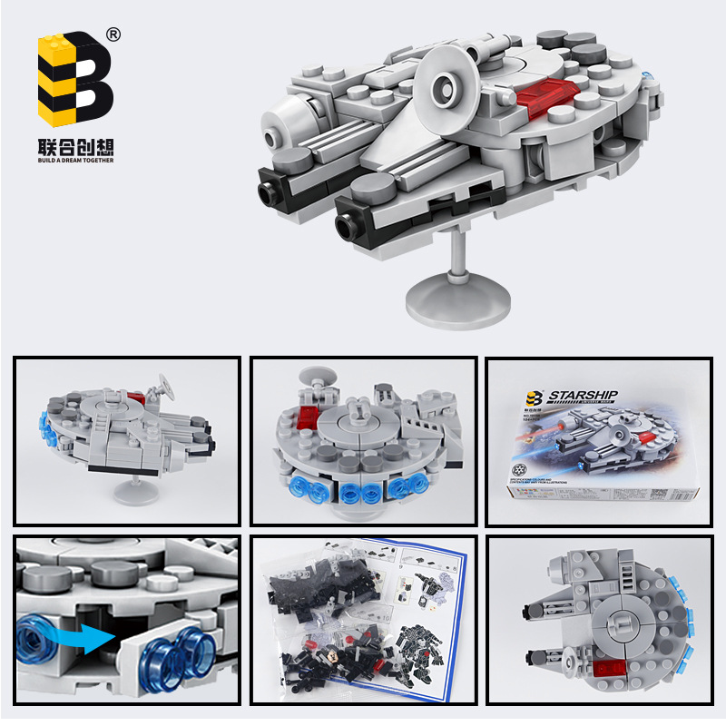 104PCS Star Plan Millennium Fa - Model Kit Shooting Star Dragon recensione e prezzo