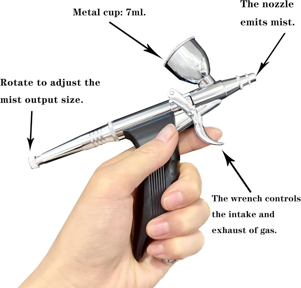 Portable Cordless Airbrush Kit - Airbrush Compressor Kit recensione e prezzo