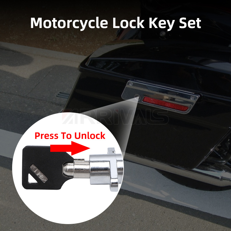 Motorcycle Hard Saddlebag Lock - Model Kit Harley Davidson recensione e prezzo