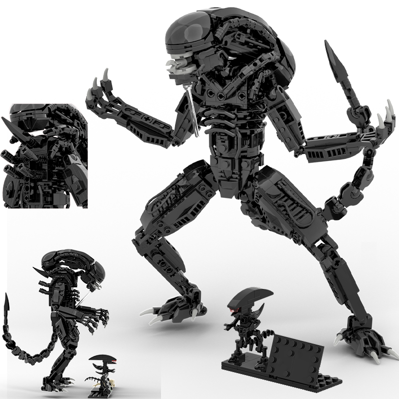 New MOC  Aliens Drooling Monst - Model Kit Ultron recensione e prezzo