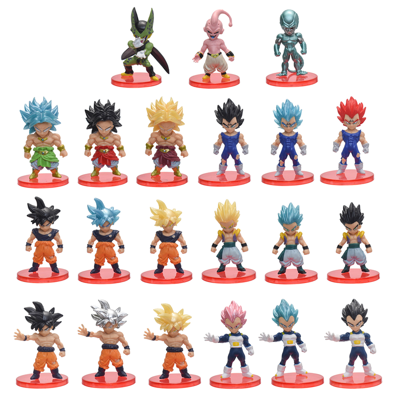 21Pcs/Set Dragon Ball Mini Fig - Model Kit Vegeta recensione e prezzo