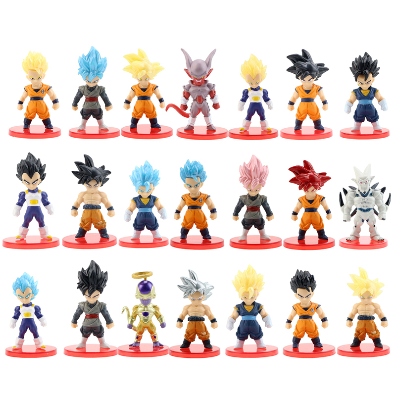 21Pcs/Set Dragon Ball Mini Fig - Model Kit Vegeta recensione e prezzo