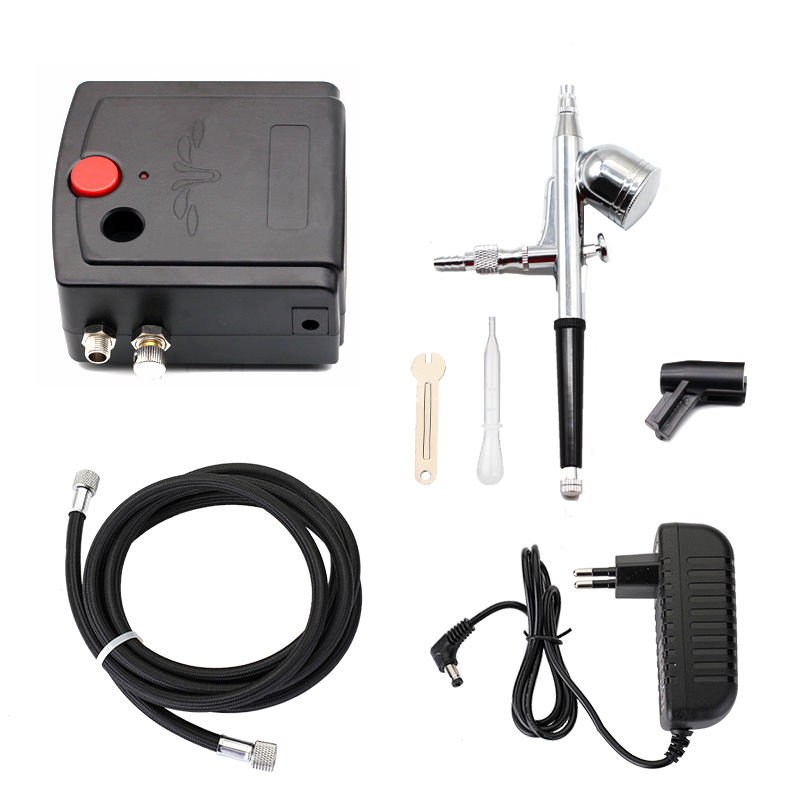 Dual-Action Spray Gun Airbrush - Airbrush Compressor Kit recensione e prezzo