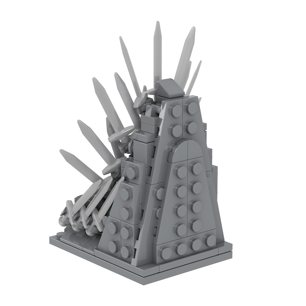 MOC Iron Throne Sword Chair An - Model Kit Iron Sickle recensione e prezzo