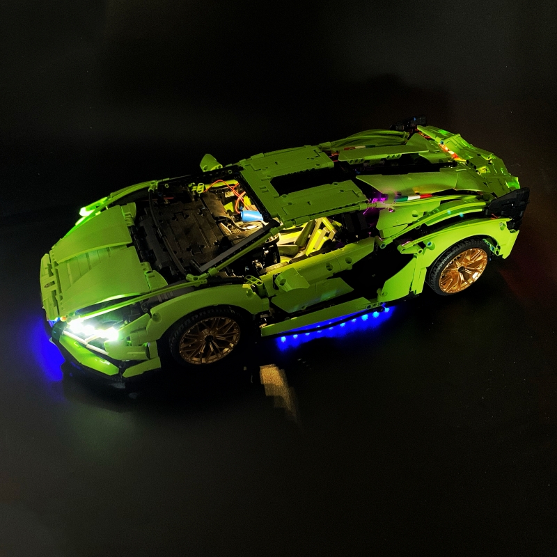 BYB LED Light Kit For LEGO 421 - Model Kit Lamborghini recensione e prezzo