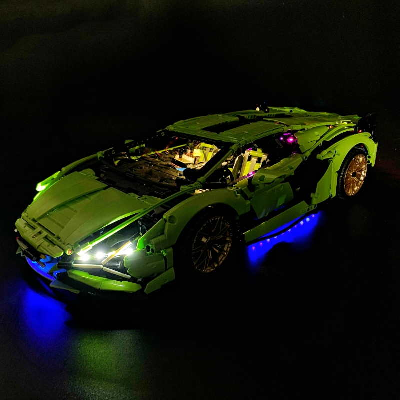 BYB LED Light Kit For LEGO 421 - Model Kit Lamborghini recensione e prezzo