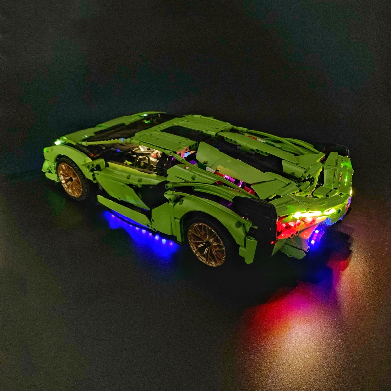 BYB LED Light Kit For LEGO 421 - Model Kit Lamborghini recensione e prezzo
