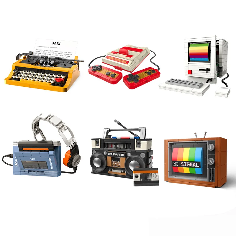 Retro DIY Building Blocks TV R - Model Kit Plastic recensione e prezzo