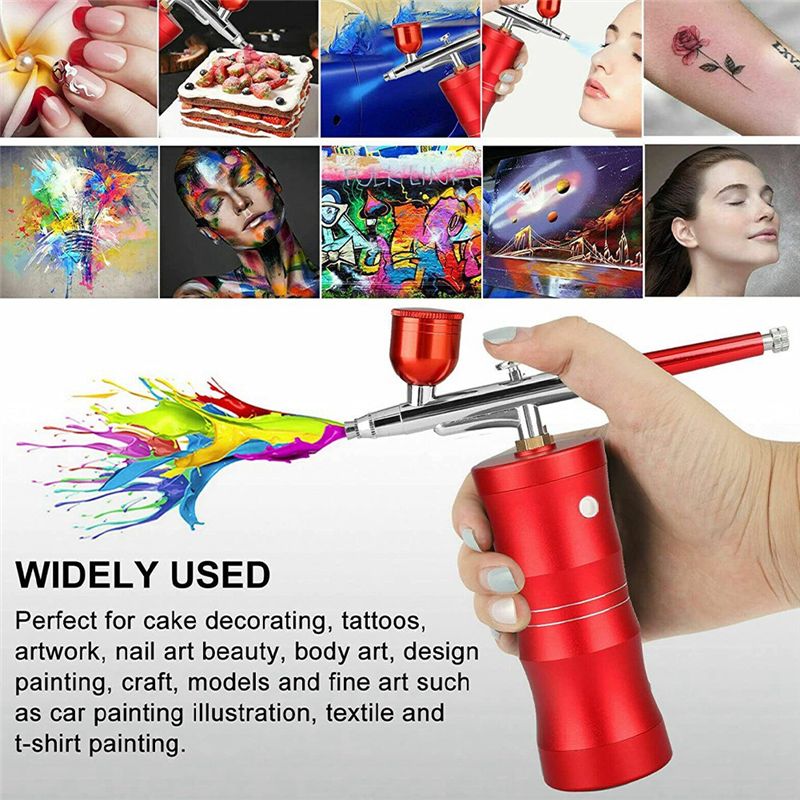 Portable Airbrush Kit With Com - Airbrush Compressor Kit recensione e prezzo