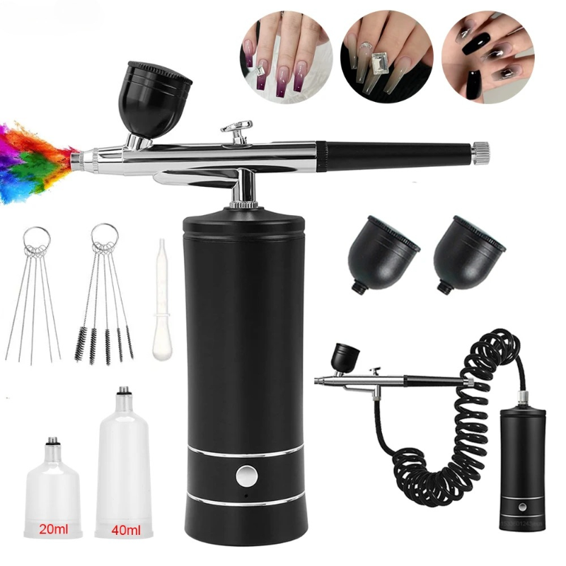 Airbrush Nail Art Painting Kit - Airbrush Compressor Kit recensione e prezzo