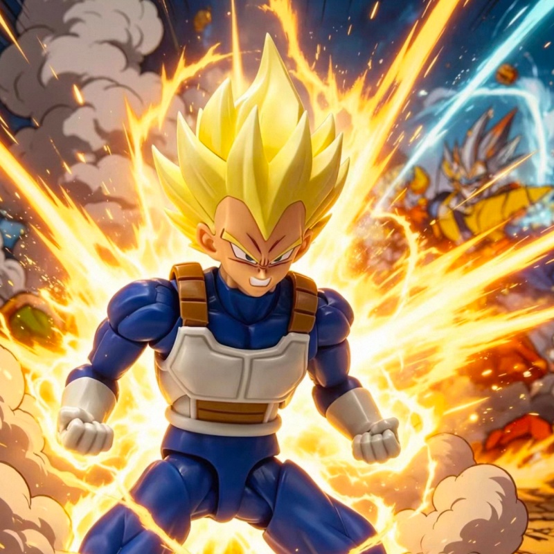 Hot Dragon Ball Shf Vegeta Cus - Model Kit Vegeta recensione e prezzo