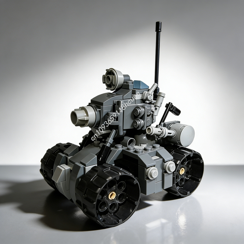 253pcs MOC Metal Slug SV Tank  - Model Kit Metal Slug recensione e prezzo