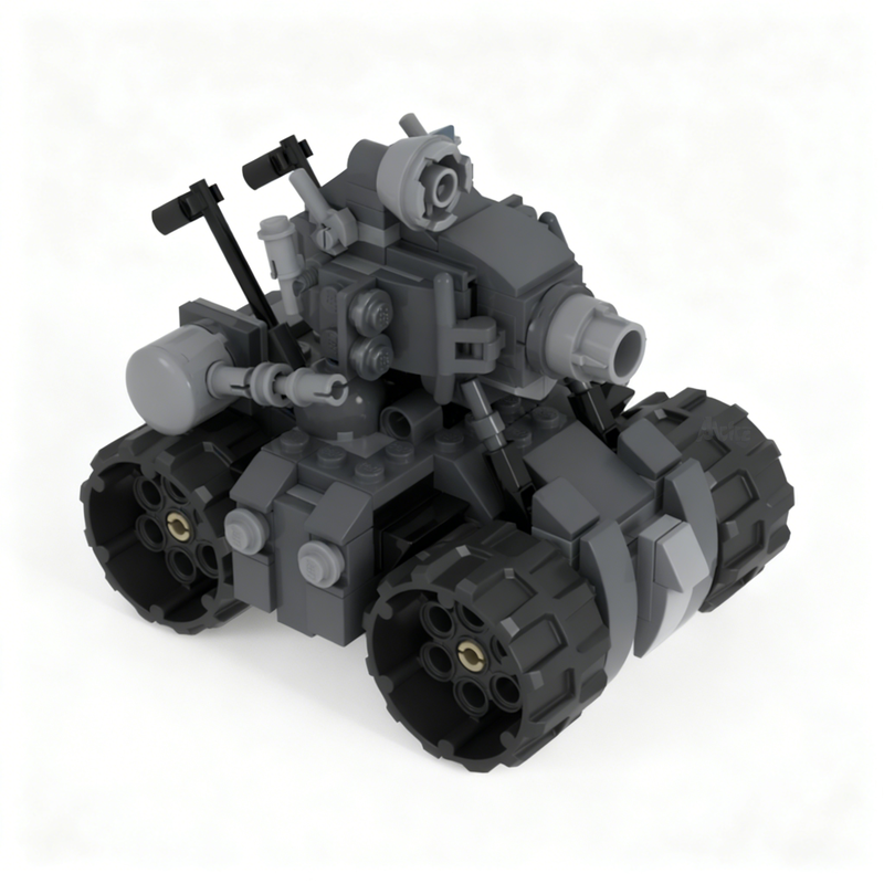 253pcs MOC Metal Slug SV Tank  - Model Kit Metal Slug recensione e prezzo