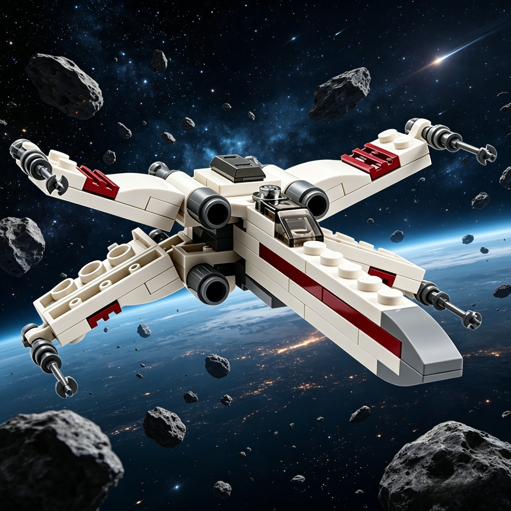 X-Wing Starfighter polybag 306 - Model Kit Plastic recensione e prezzo